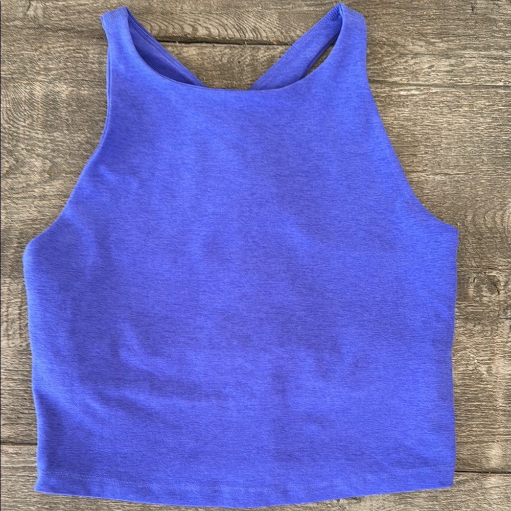 Beyond Yoga Purple Refocus Racerback Tank